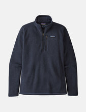 Load image into Gallery viewer, Patagonia Better Sweater 1/4 Zip Fleece - New Navy Blue