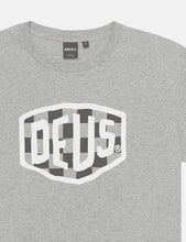 Load image into Gallery viewer, Deus Ex Machina Moto Shield T-Shirt - Grey Marle