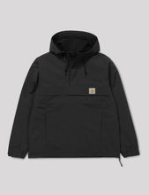 Load image into Gallery viewer, Carhartt-WIP Nimbus Half-Zip Jacket (Un-Lined) - Black