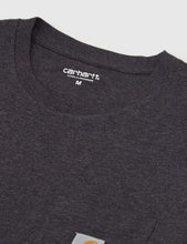 Load image into Gallery viewer, Carhartt-WIP Pocket T-Shirt - Black Heather
