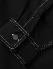 Load image into Gallery viewer, Carhartt-WIP Chalk Shirt Jacket (Regular Fit) - Black Rigid