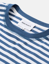 Load image into Gallery viewer, Norse Projects Niels Classic Stripe T-Shirt - Annodized Blue