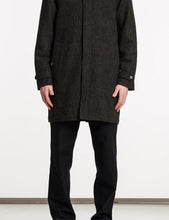 Load image into Gallery viewer, Norse Projects Svalbard Harris Tweed Coat - Black Multi