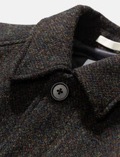 Load image into Gallery viewer, Norse Projects Svalbard Harris Tweed Coat - Black Multi
