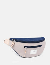 Load image into Gallery viewer, Sandqvist Aste Hip Bag - Beige/Navy Blue
