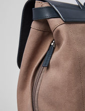 Load image into Gallery viewer, Sandqvist Hege Backpack - Earth Brown/Navy Blue