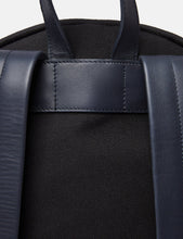 Load image into Gallery viewer, Sandqvist Ingvar Backpack (Canvas/Leather) - Black/Navy Blue