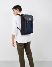Load image into Gallery viewer, Sandqvist Hans Backpack (Cordura) - Navy Blue/Multi