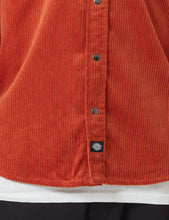 Load image into Gallery viewer, Dickies Ivel Cord Shirt - Rust Red
