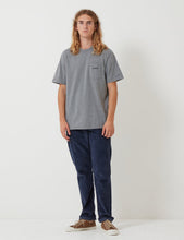 Load image into Gallery viewer, Patagonia Line Ridge Logo Pocket Responsibili-­Tee T­-Shirt - Gravel Heather Grey

