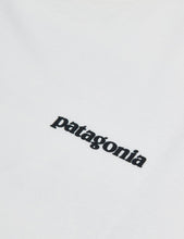 Load image into Gallery viewer, Patagonia P-6 Logo Responsibili-Tee Long Sleeved T-Shirt - White
