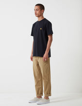 Load image into Gallery viewer, Carhartt-WIP Chase T-Shirt - Black
