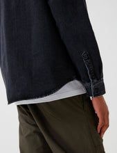 Load image into Gallery viewer, Carhartt-WIP Salinac Shirt Jacket (Denim) - Black, Mid Worn Wash
