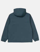 Load image into Gallery viewer, Carhartt-WIP Nimbus Half-Zip Jacket (Fleece Lined) - Duck Blue
