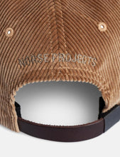 Load image into Gallery viewer, Norse Projects Wide Wale Cord Sports Cap - Utility Khaki
