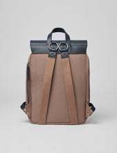 Load image into Gallery viewer, Sandqvist Alva Backpack - Earth Brown/Navy Blue
