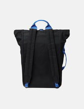 Load image into Gallery viewer, Sandqvist Dante Metal Hook Roll Top Backpack - Black
