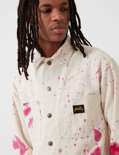 Load image into Gallery viewer, Stan Ray Shop Jacket (Paint Splatter) - Natural
